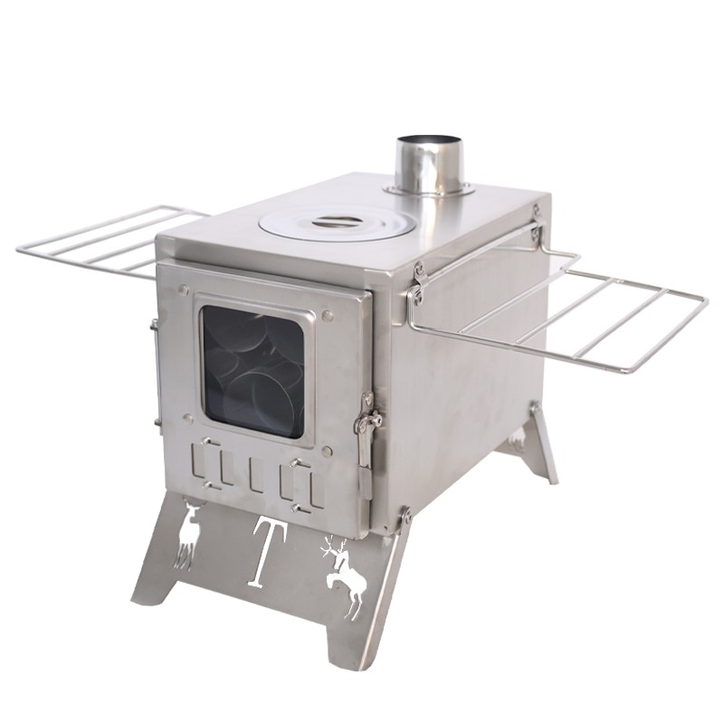 TE210ST High Efficiency Wood Burning Stove for Overlanding