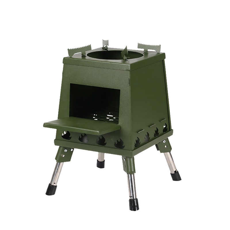 TO220CG Portable Camping Wood Stove for Outdoor Heating