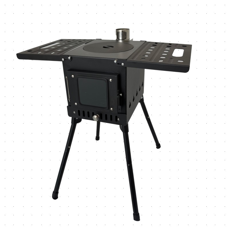 OD220C Portable Outdoor Cooking Stove with Wood Burning Firebox for Hiking