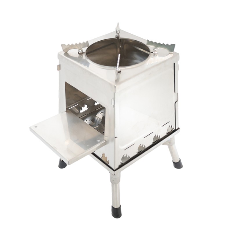 TO220S Wood Burning Camp Stove for Outdoor Survival Cooking