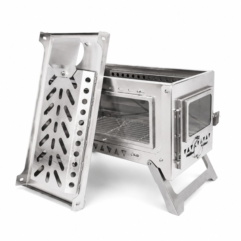 Titanium Wood Stove for Tents, Trekking and Overland